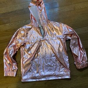 Metallic hoodie